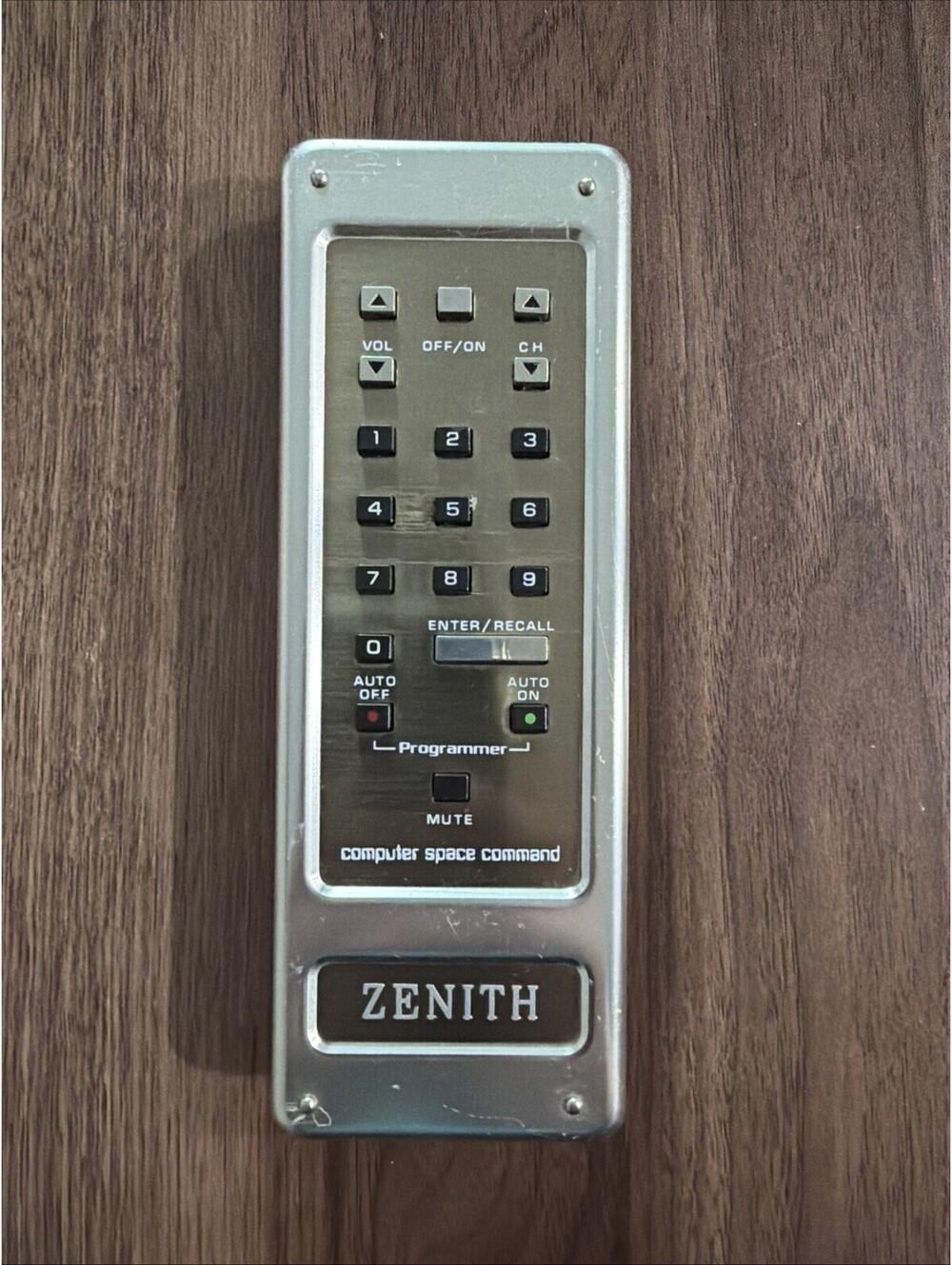 Vintage Original ZENITH Z-TAC COMPUTER SPACE COMMAND TV 124-41 Remote Control